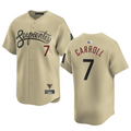 Crovyle A.Diamondbacks #7 Corbin Carroll Player Gold Home Limited Personalized Stitched Jerseys