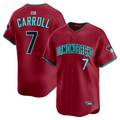 Crovyle A.Diamondbacks #7 Corbin Carroll Player Red Alternate Limited Personalized Stitched Jerseys