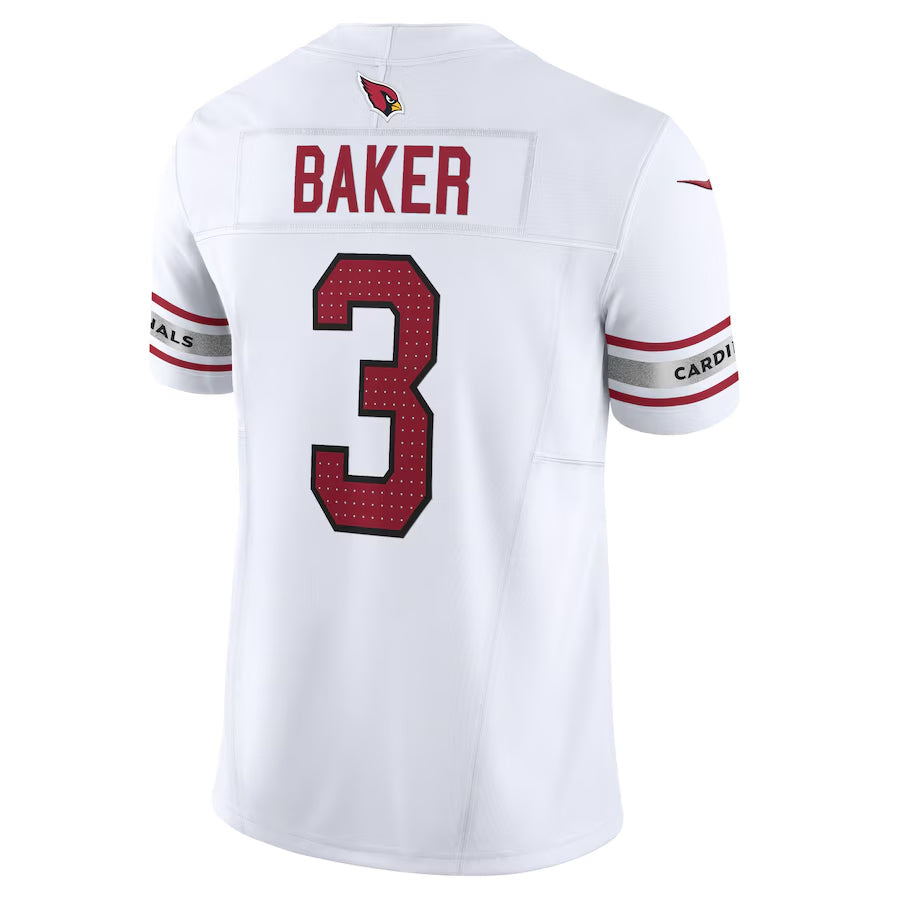 Crovyle A.Cardinals #3 Budda Baker Player White Vapor F.U.S.E. Limited Stitched Jerseys