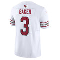 Crovyle A.Cardinals #3 Budda Baker Player White Vapor F.U.S.E. Limited Stitched Jerseys