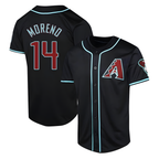 Crovyle A.Diamondbacks #14 Gabriel Moreno Player Black Limited Alternate Stitched Jerseys