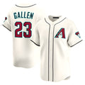 Crovyle A.Diamondbacks #23 Zac Gallen Player Cream Game Limited Stitched Jerseys