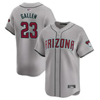 Crovyle A.Diamondbacks #23 Zac Gallen Player Gray Replica Game Stitched Jerseys