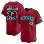 Crovyle A.Diamondbacks #23 Zac Gallen Player Red Blue reserve Replica Game Stitched Jerseys