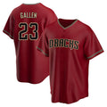 Crovyle A.Diamondbacks #23 Zac Gallen Player Red Replica Game Stitched Jerseys