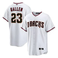 Crovyle A.Diamondbacks #23 Zac Gallen Player White Cool Replica Stitched Jerseys