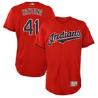 Crovyle A.Diamondbacks #41 Carlos Santana Player Red game time Stitched Jersey