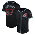 Crovyle A.Diamondbacks #57 Eduardo Rodriguez Player Black Limited Alternate Stitched Jersey