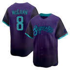 Crovyle A.Diamondbacks #8 James McCann Player Purple Limited 2026 City Connect Stitched Jersey