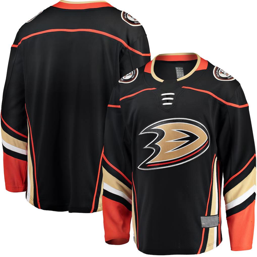 Crovyle A.Ducks Black Breakaway Home Jerseys