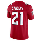 Crovyle A.Falcons #21 Deion Sanders Red Vapor F.U.S.E. Stitched Retired Limited Jerseys