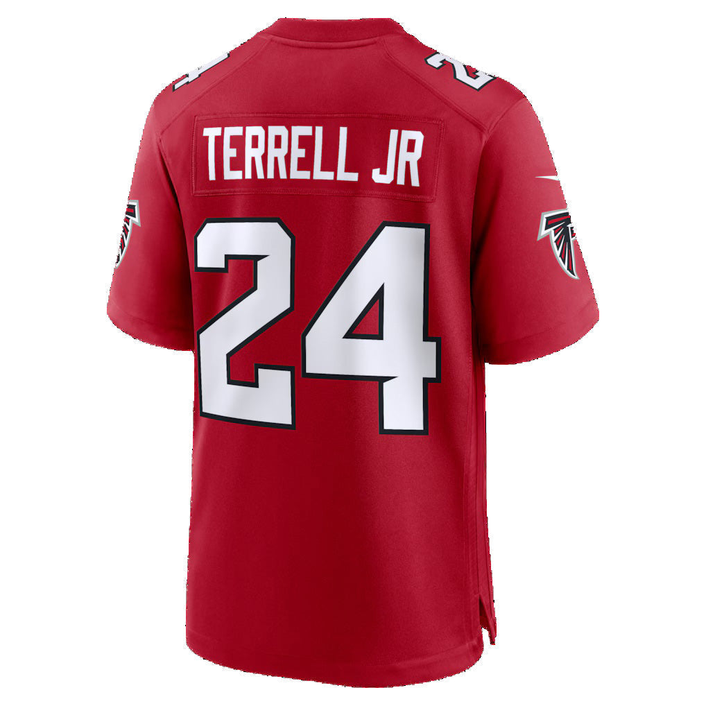Crovyle A.Falcons #24 A.J. Terrell Red Game Stitched Jerseys