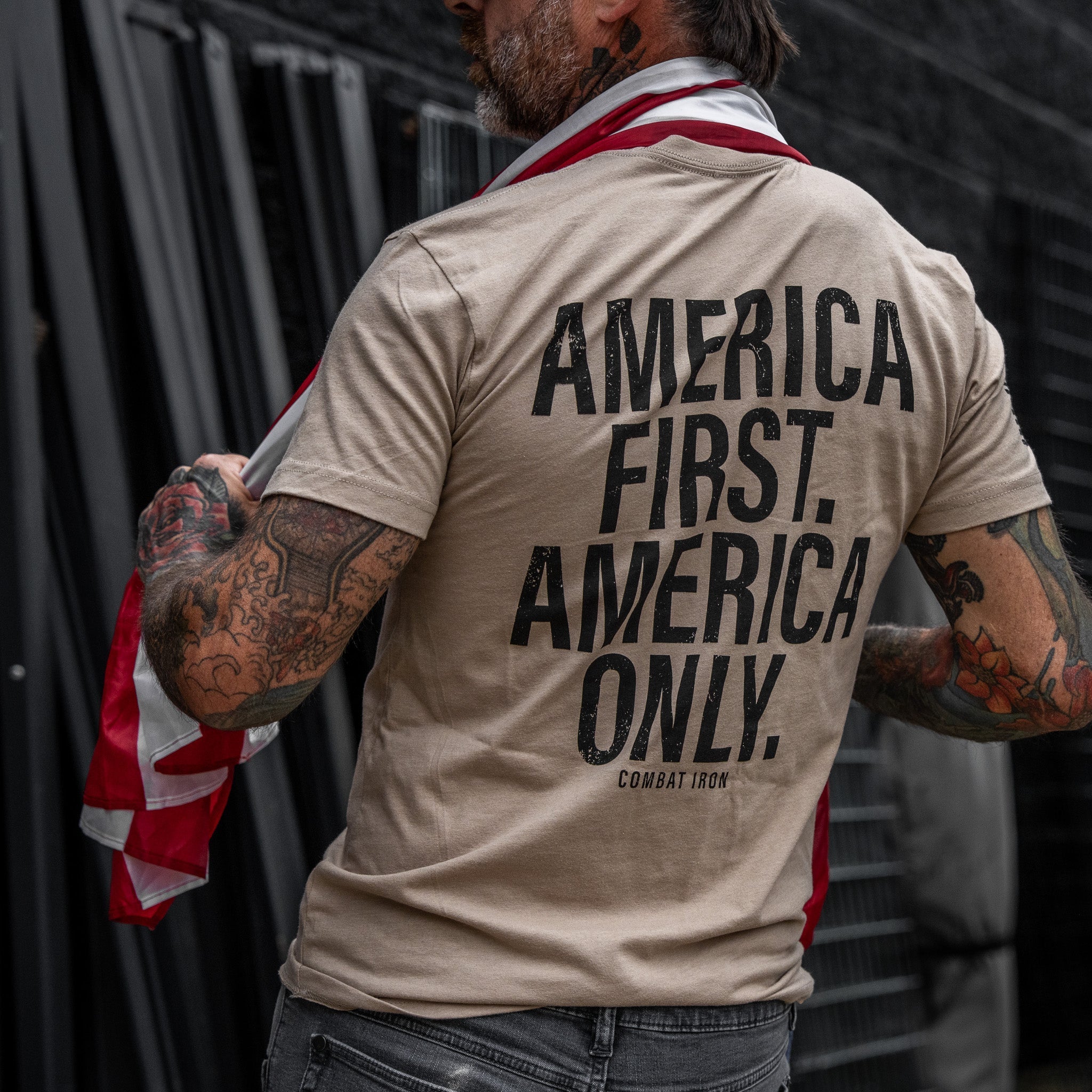 Crovyie cheap jerseys Ordering America First. American Only. Men's T-Shirt