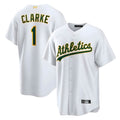 Crovyle Athletics #1 Denzel Clarke player White Home 2026 Official Stitched Jersey
