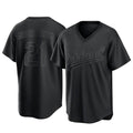 Crovyle Athletics #21 Tyler Soderstrom Player Black Replica Pitch Fashion Stitched Jersey