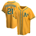 Crovyle Athletics #21 Tyler Soderstrom Player Gold Replica Alternate Stitched Jersey