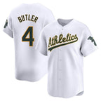 Crovyle Athletics #4 Lawrence Butler player White Limited Home Stitched Jersey