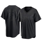 Crovyle Athletics #5 Jacob Wilson Black Replica Pitch Fashion T shirt Stitched Jersey