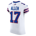 Crovyle B.Bills #17 Josh Allen White Vapor F.U.S.E. Elite Stitched Jerseys