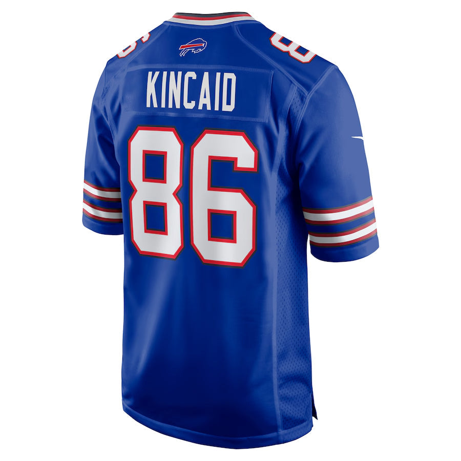 Crovyle B.Bills #86 Dalton Kincaid Player Royal Home Game  Stitched Jerseys