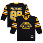 Crovyle B.Bruins #88 David Pastrnak Black 2014-15 Power Play Stitched Jerseys