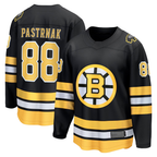 Crovyle B.Bruins #88 David Pastrnak Black Home Breakaway Player Stitched Jerseys