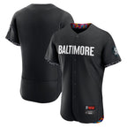 Crovyle B.Orioles Black City Connect Limited Elite Home Blank Player Stitched Jerseys