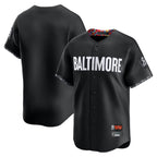 Crovyle B.Orioles Black City Connect Limited Home Game Blank Player Stitched Jerseys