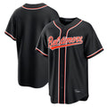Crovyle B.Orioles Black Out Fashion Home Game Blank Player Stitched Jerseys