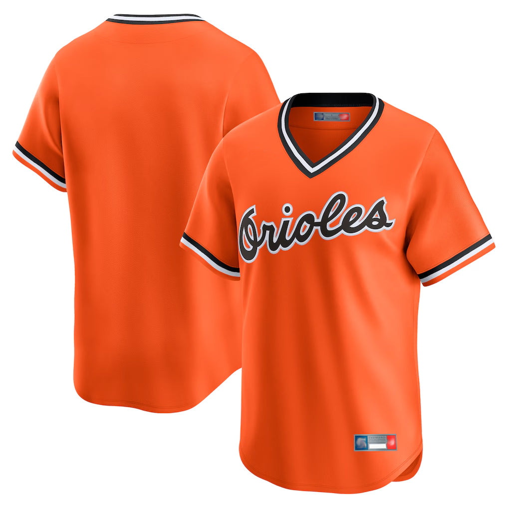 Crovyle B.Orioles Orange Cooperstown Collection Limited T-shirt Home Blank Player Stitched Jerseys