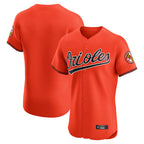 Crovyle B.Orioles Orange Limited Elite Home Game Blank Player Stitched Jerseys