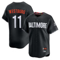 Crovyle B.Orioles #11 Jordan Westburg Player Black City Connect Limited Home Game Stitched Jerseys