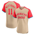 Crovyle B.Orioles #11 Jordan Westburg Player Cream American League All-Star Limited Elite Home Game Stitched Jerseys