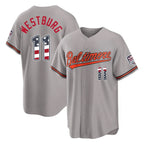 Crovyle B.Orioles #11 Jordan Westburg Player Gray USA 250 Fourth of July Home Game Stitched Jerseys