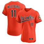 Crovyle B.Orioles #11 Jordan Westburg Player Orange Limited Elite Home Game Stitched Jerseys