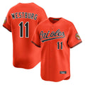 Crovyle B.Orioles #11 Jordan Westburg Player Orange Limited Home Game Stitched Jerseys