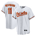 Crovyle B.Orioles #11 Jordan Westburg Player White Home Game Stitched Jerseys