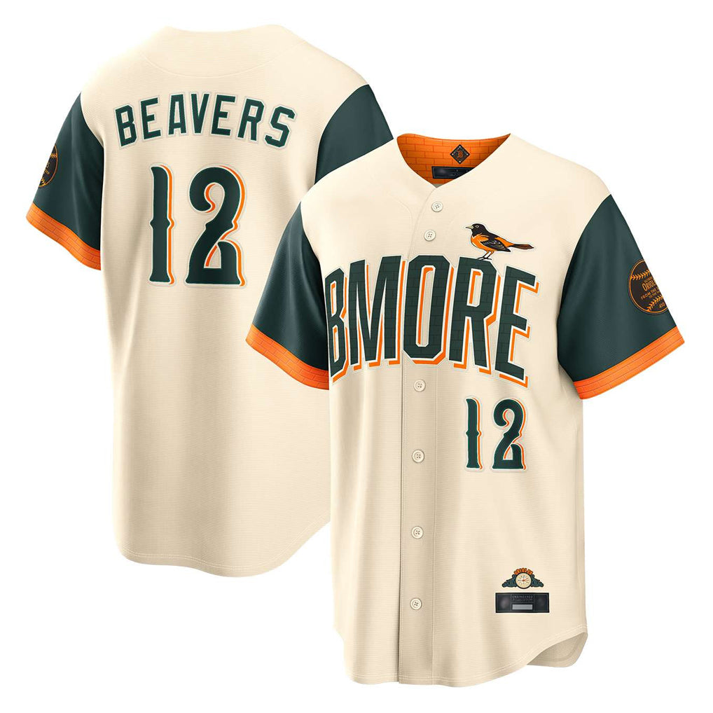 Crovyle B.Orioles #12 Dylan Beavers Player Cream 2026 City Connect Home Game Stitched Jerseys