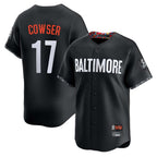 Crovyle B.Orioles #17 Colton Cowser Player Black City Connect Limited Home Game Stitched Jerseys