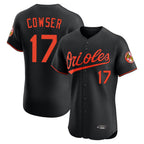 Crovyle B.Orioles #17 Colton Cowser Player Black Limited Elite Home Game Stitched Jerseys