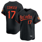 Crovyle B.Orioles #17 Colton Cowser Player Black Limited Home Game Stitched Jerseys