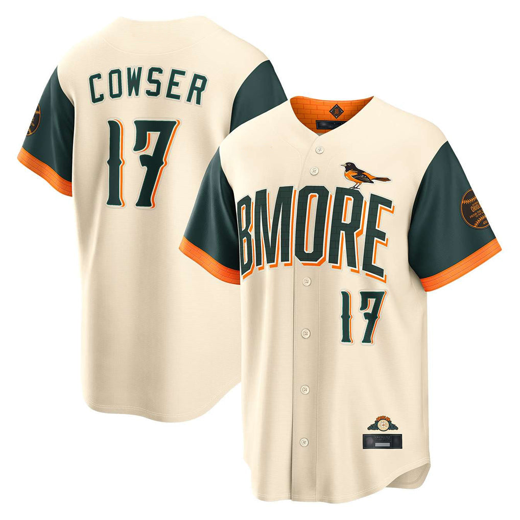 Crovyle B.Orioles #17 Colton Cowser Player Cream 2026 City Connect Limited Elite Home Game Stitched Jerseys
