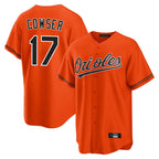 Crovyle B.Orioles #17 Colton Cowser Player Orange Home Game Stitched Jerseys