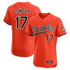 Crovyle B.Orioles #17 Colton Cowser Player Orange Limited Elite Home Game Stitched Jerseys