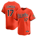 Crovyle B.Orioles #17 Colton Cowser Player Orange Limited Home Game Stitched Jerseys