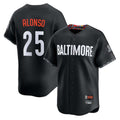 Crovyle B.Orioles #25 Pete Alonso Player Black City Connect Limited Home Game Stitched Jerseys