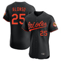 Crovyle B.Orioles #25 Pete Alonso Player Black Limited Elite Home Game Stitched Jerseys