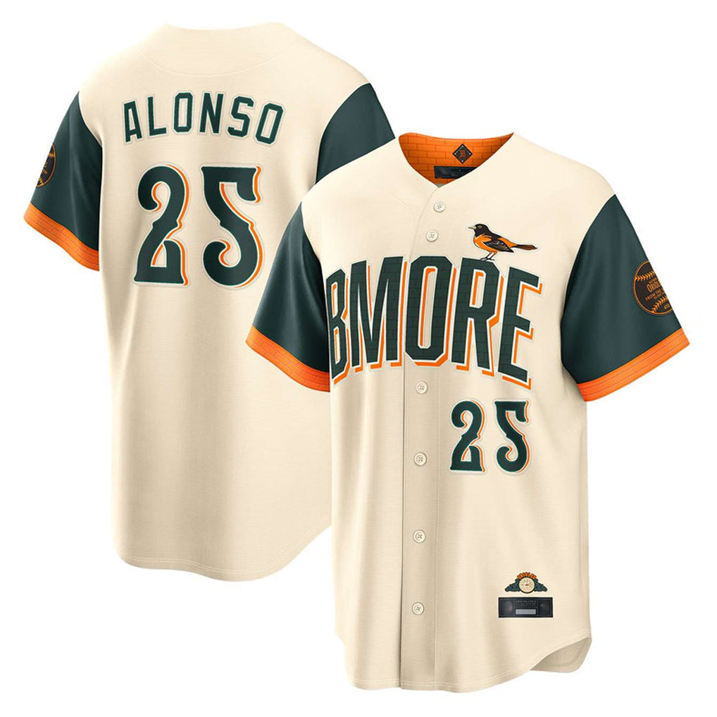 Crovyle B.Orioles #25 Pete Alonso Player Cream 2026 City Connect Home Game Stitched Jerseys