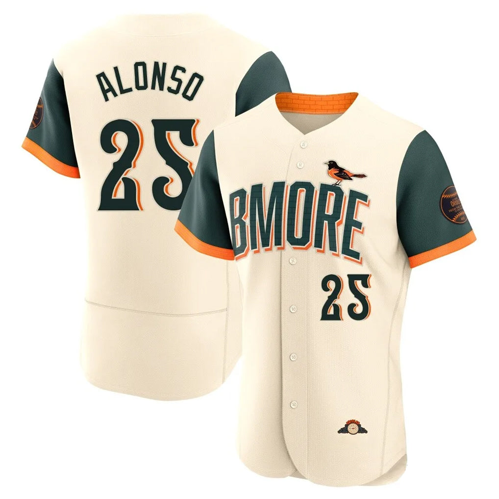 Crovyle B.Orioles #25 Pete Alonso Player Cream 2026 City Connect Limited Elite Home Game Stitched Jerseys