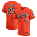 Crovyle B.Orioles #25 Pete Alonso Player Orange Limited Elite Home Game Stitched Jerseys